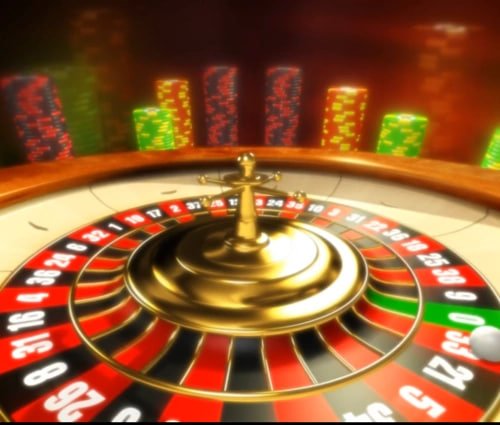 Close-up of Asia Gaming roulette table interface on halokaslot showing betting layout and live wheel spin